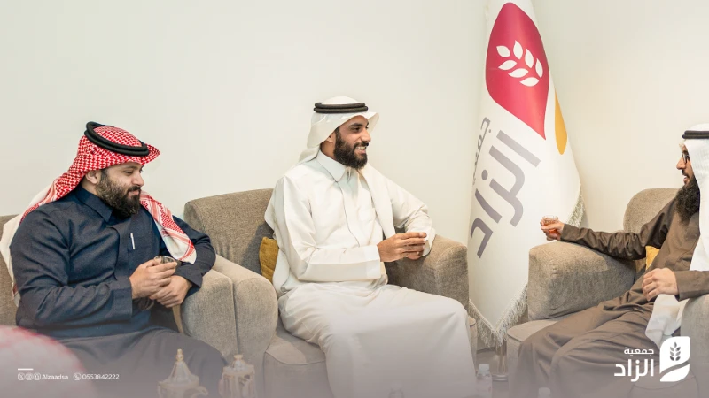 زيارة كريمة من ممثلي شركة المراعي لجمعية الزاد